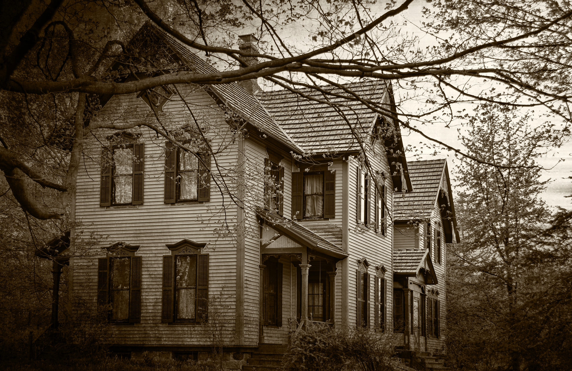 old haunted house